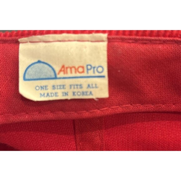 Vintage 90s Sports AmaPro San Francisco 49ers NFL Corduroy Snapback Hat - Picture 7 of 9